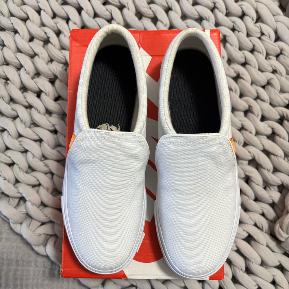 Nike White Slip-On Sneakers BNIB